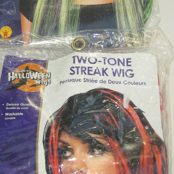 New In Bag    Bundle of 6 Halloween Wigs